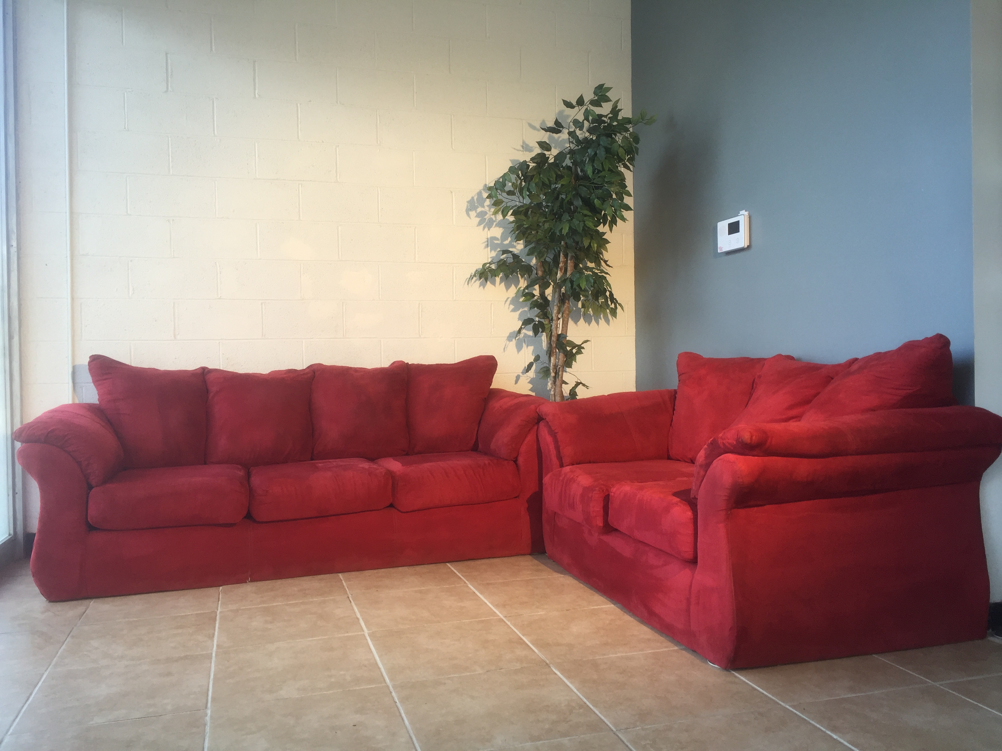 Microfiber Couch Set